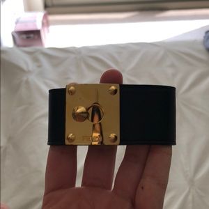 Fendi black bracelet